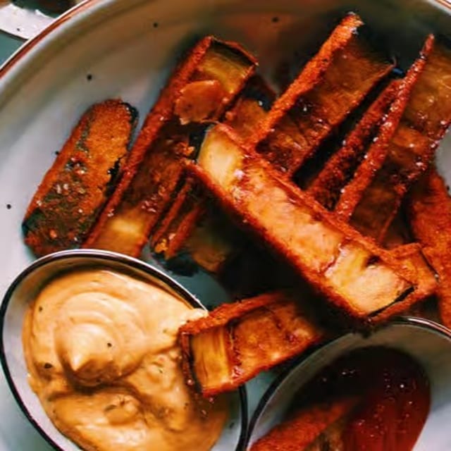 Eggplant Fries.