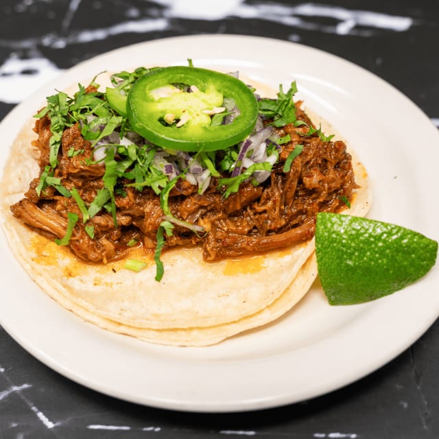Barbacoa Taco.