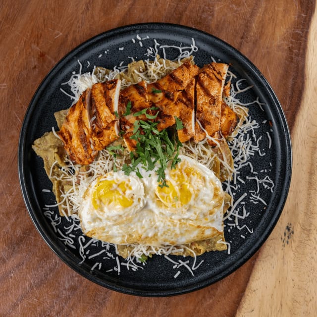 Green Chilaquiles.