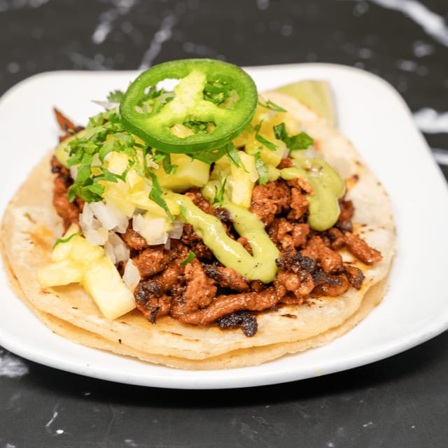 Pork Pastor Taco.