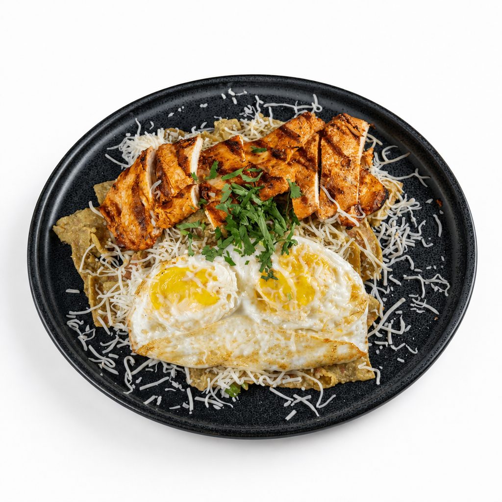 Green Chilaquiles.
