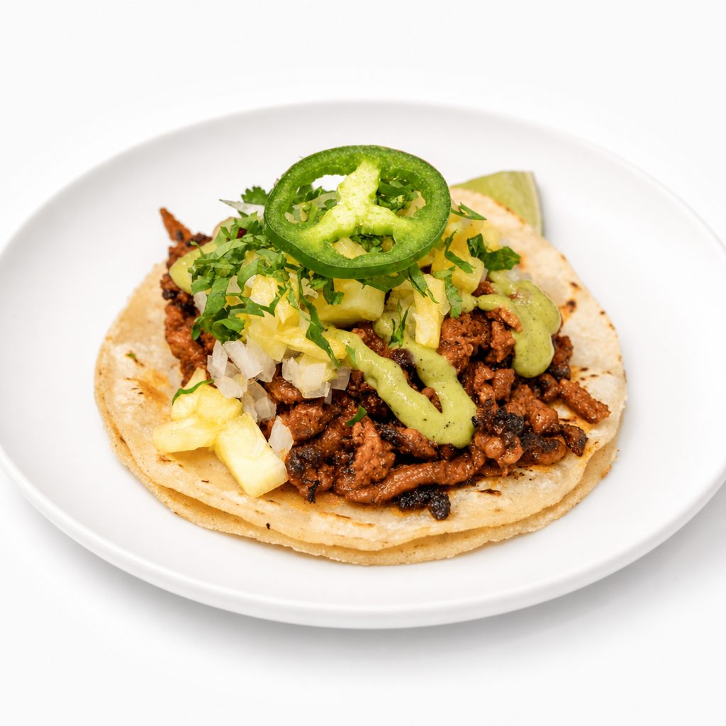 Pork Pastor Taco.
