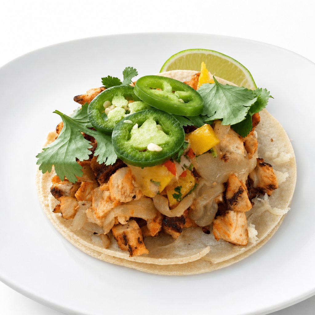 Kids Chicken Tacos.