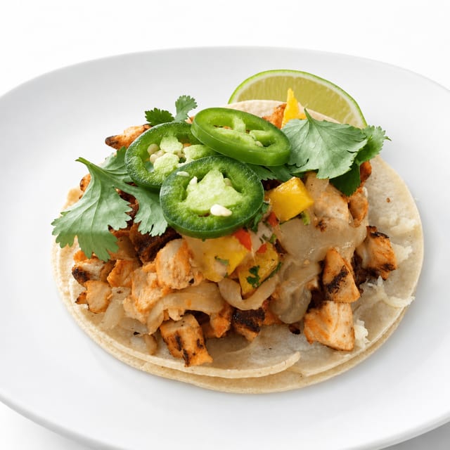 Kids Chicken Tacos.