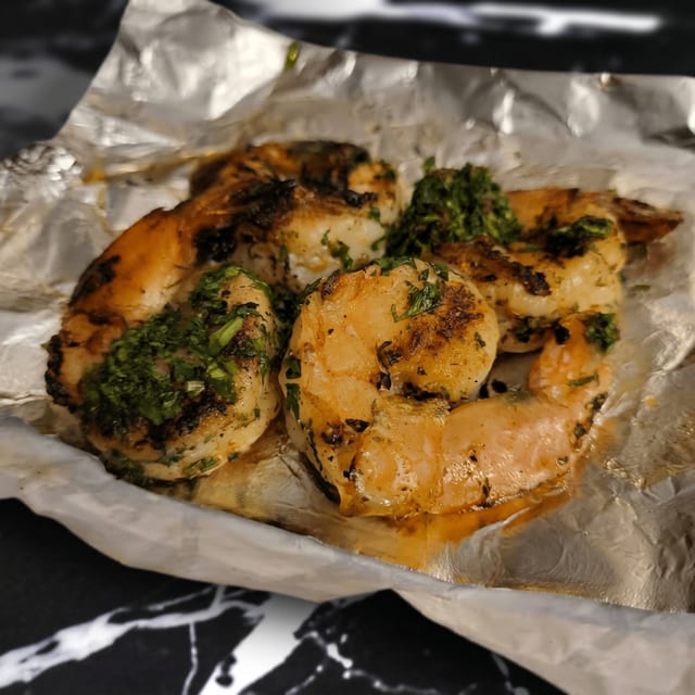 Shrimp Pincho.