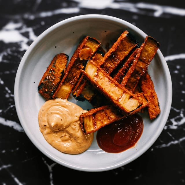 Eggplant Fries.