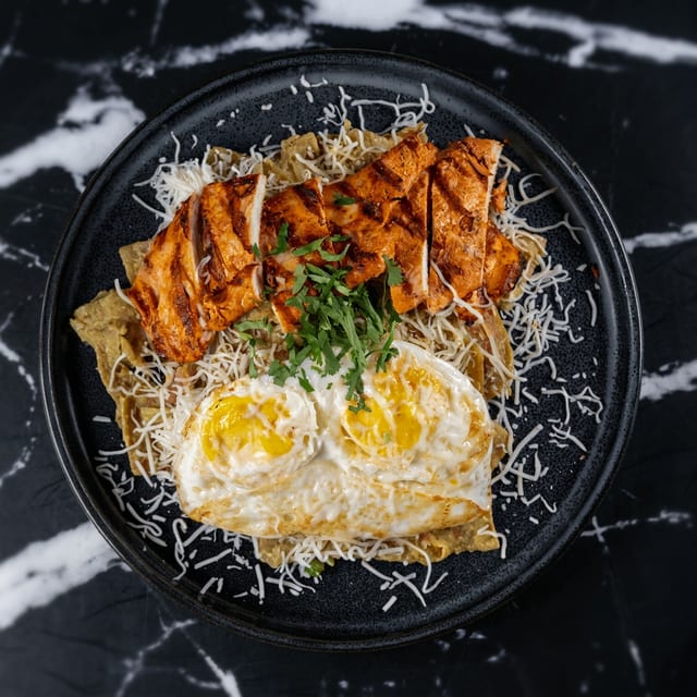 Green Chilaquiles.
