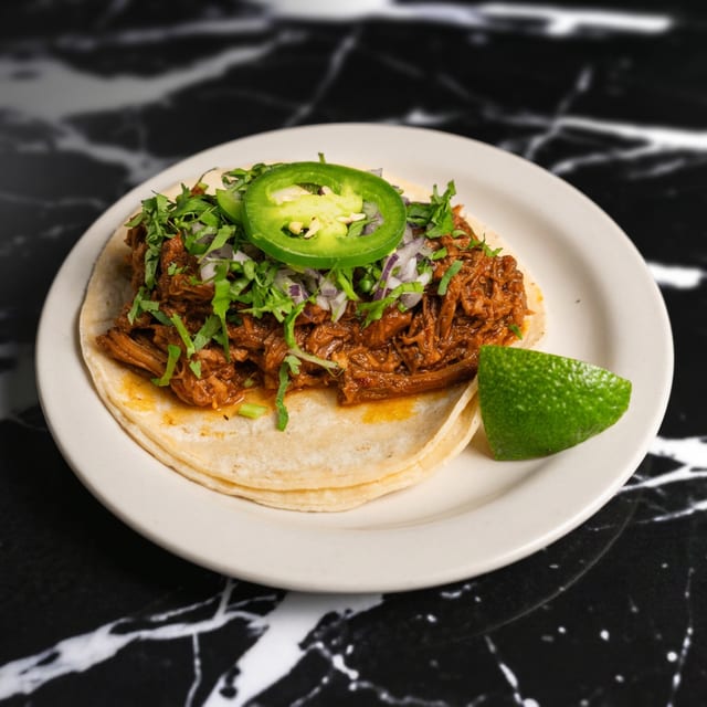 Barbacoa Taco.