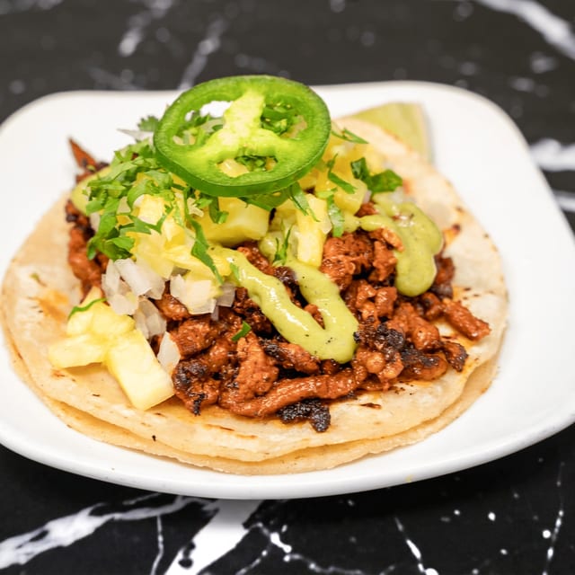 Pork Pastor Taco.
